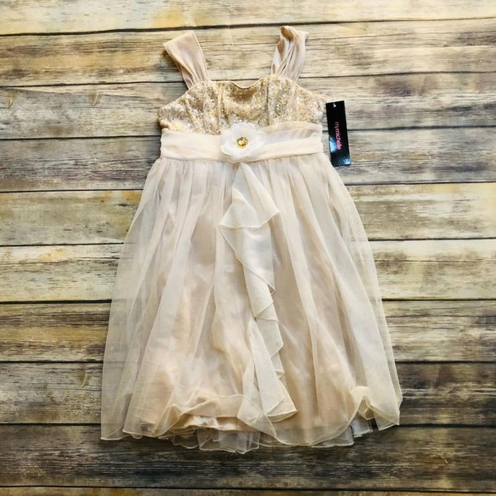 NWT Girls gorgeous formal dress w/ silky lining! Size 12